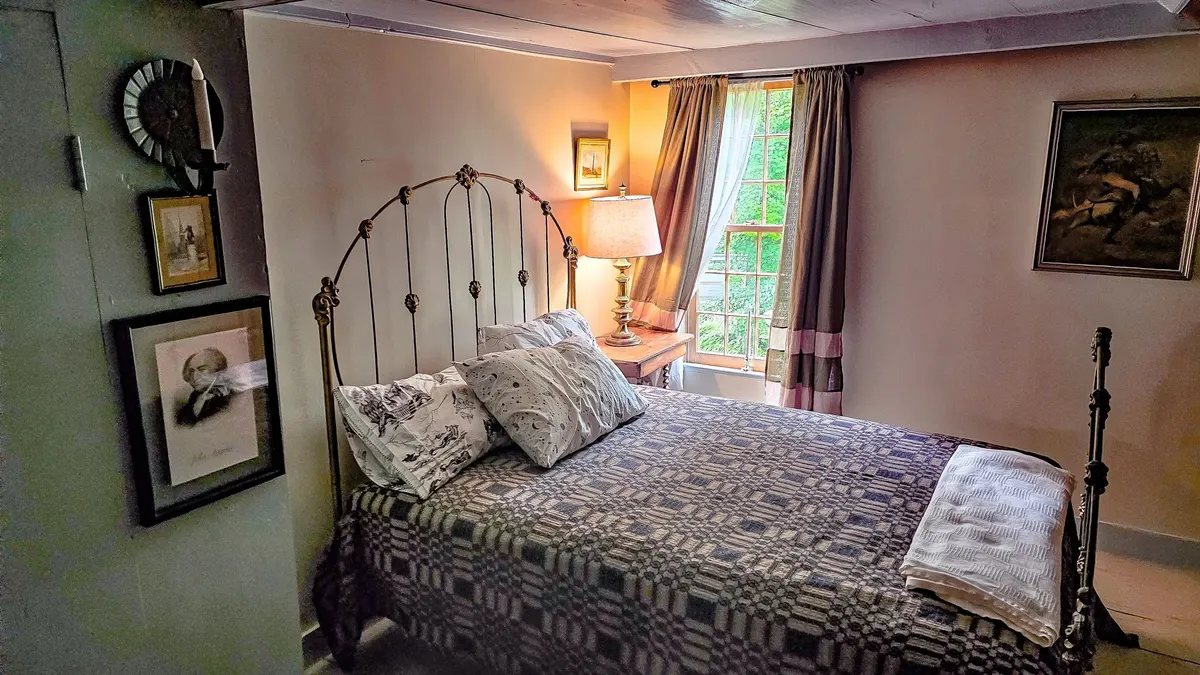 The 19th Century Suite with a brass bedframe